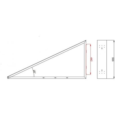 Sapro konstrukce na rovnou střechu 25st. FVE25H – Hledejceny.cz