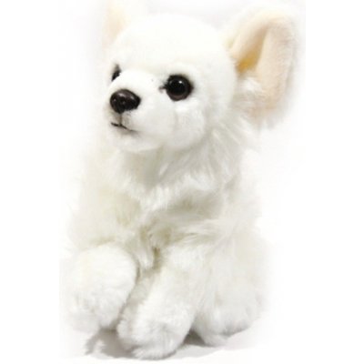 pes Čivava bílá 17 cm – Zbozi.Blesk.cz