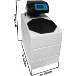 G.Gastro Změkčovač vody automatický 1950 litrů 43322 – Sleviste.cz