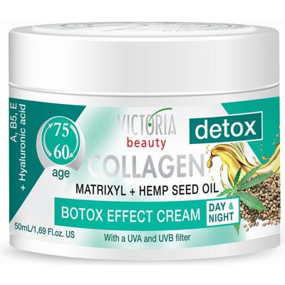 Victoria Beauty Collagen 60+ Denní a noční Botox s matrixylem 50 ml