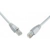 síťový kabel Solarix C6A-315GY-0,5MB 10G patch CAT6A, SFTP LSOH, 0,5m, šedý