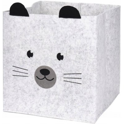 Home Styling Collection úložný box Cuties 32 x 32 x 32 cm Antracitová – Zboží Dáma