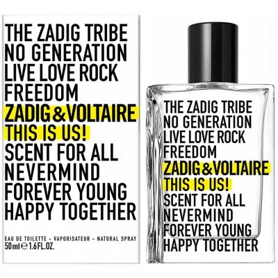 Zadig & Voltaire This is Us! toaletní voda unisex 100 ml tester