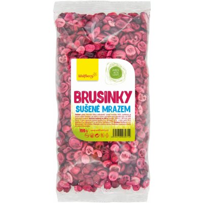 Wolfberry Brusinky lyofilizované 100 g – Zbozi.Blesk.cz
