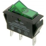 Hadex Vypínač kolébkový OFF - ON 12V 20A | Zboží Auto