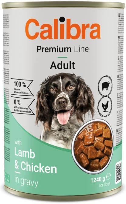 Calibra Premium Dog with Lamb & Chicken 1240 g