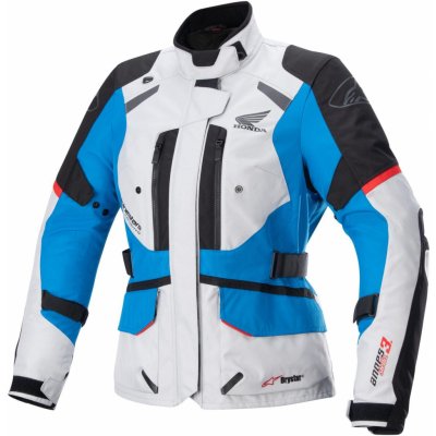 Alpinestars STELLA ANDES V3 DRYSTAR Honda Lady ice šedo-modro-červená