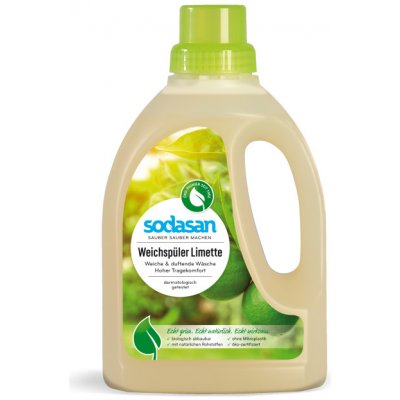 Sodasan prostředek pro máchaní prádla Limetka 750 ml – Sleviste.cz