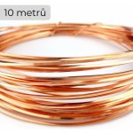 Drát měděný nelakovaný hranatý 1 mm – Zboží Dáma Drát měděný nelakovaný hranatý 1 mm – Zboží Dáma