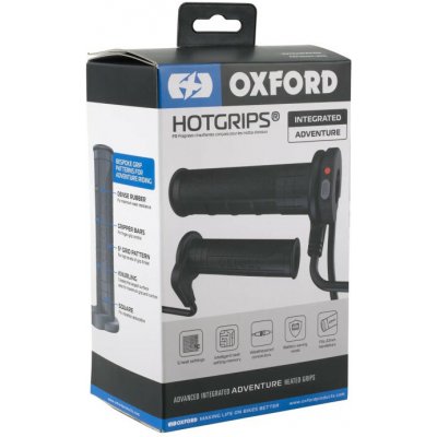 Vyhřívané gripy HotGrips Advanced Integrated Adventure, OXFORD – Zbozi.Blesk.cz