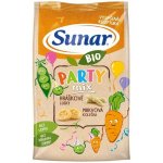 Sunar BIO Party mix hráškové a mrkvové křupky 45 g – Zboží Dáma