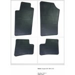 Koberce gumové FroGum Peugeot 206 1998-2012 | Zboží Auto