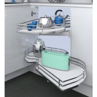 Inoxa výsuvný karusel Combis 2 levý; titan/antracit; 450 H21_3110_57 – Zboží Mobilmania