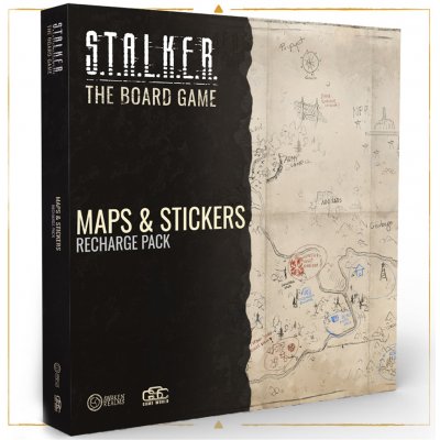 Awaken Realms S.T.A.L.K.E.R. The Board Game Maps & Stickers Recharge Pack – Zboží Živě
