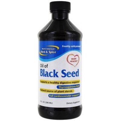 North American Herb & Spice Olej z černuchy seté Black Seed 240 ml – Zboží Mobilmania