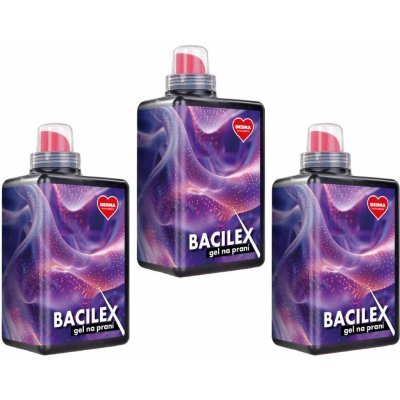 BACILEX hygienický prací gel s antimikrobiální přísadou na bílé & barevné prádlo 84 praní – Hledejceny.cz