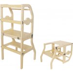 Ourbaby Montessori učící věž – Sleviste.cz