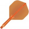 Letka na šipku Target - darts K-Flex Neon - No2 - Short - Orange TRG410046