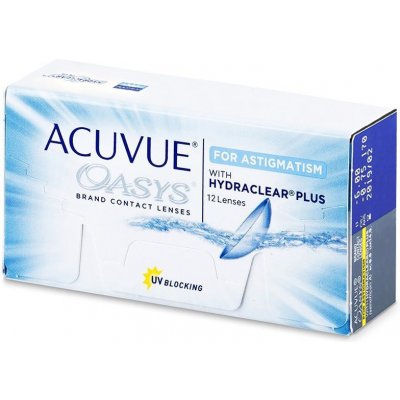 Johnson & Johnson Acuvue Oasys for Astigmatism 12 čoček – Hledejceny.cz