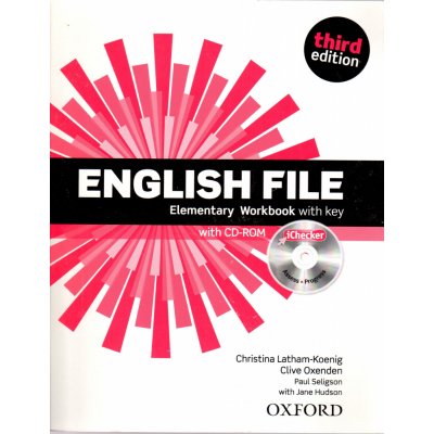 English File Elementary Workbook with key + iChecker CD-ROM - Christina Latham-Koenig; Clive Oxenden; Paul Selingson – Hledejceny.cz