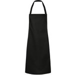 Karlowsky Gastro zástěra s laclem KY072 Black 75x95cm – Hledejceny.cz