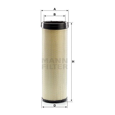 Filtr - sekundární vzduch MANN-FILTER CF 1720 – Hledejceny.cz