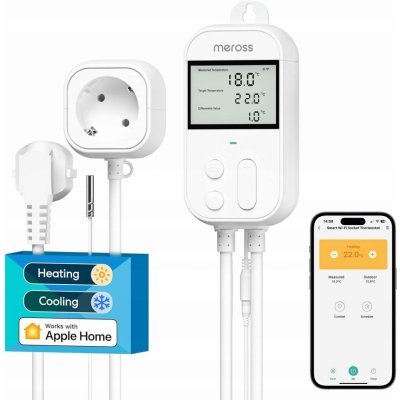 Meross Smart Wi-Fi MTS960HK – Zboží Mobilmania