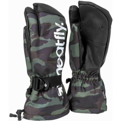 Meatfly pánské rukavice Limp Rampage Camo černá – Hledejceny.cz