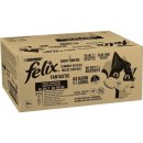 Krmivo pro kočky Felix Fantastic hovězí kuře tuňák treska v želé 80 x 85 g