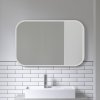 Zrcadlo Umbra Hub Rectangle 61 x 91 cm bílé