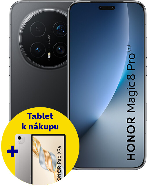 Honor Magic8 Pro 12GB/512GB Black na Heureka.cz