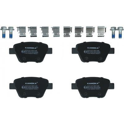 Sada brzdových destiček, vždy 4 kusy v sadě KAMOKA JQ101237 – Sleviste.cz