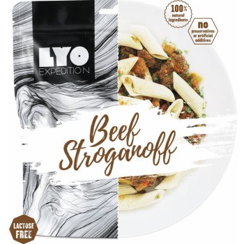 Lyofood Hovězí Stroganoff běžná porce 113 g