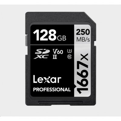 Lexar SDXC UHS-II 128 GB LSD128CB1667 – Zboží Mobilmania
