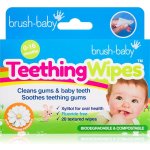Brush Baby Applemint ubrousky na zuby pro děti 20 ks – Zboží Dáma