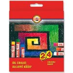Koh-i-noor pastely olejové 24 ks – Zboží Dáma