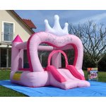 Happy Hop Skákací nafukovací hrad s korunkou pro Princezny – Zboží Dáma