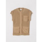Pinko Up vesta úpletová s kapsami béžový – Hledejceny.cz