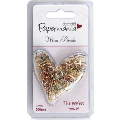 WEST DESIGN Main Paper Hřebíčky 200 ks 3 mm - metalické – Zboží Dáma