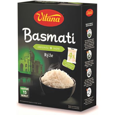 Vitana Rýže Basmati ve varných sáčcích 480 g – Zboží Dáma