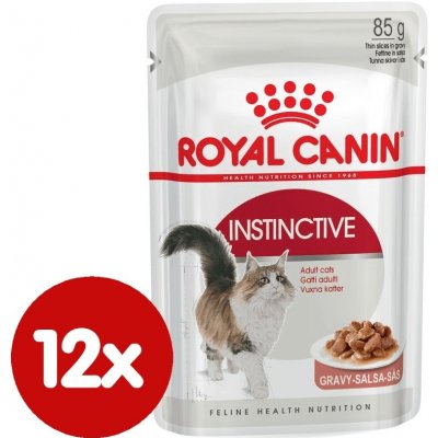 Royal Canin Instinctive Adult omáčka 12 x 85 g – Hledejceny.cz