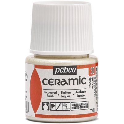 Pébéo Barva na keramiku Ceramic 45 ml 30 Pearl – Zboží Mobilmania