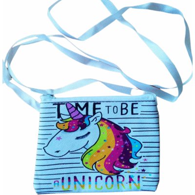 Wiky Dívčí peněženka na krk UNICORN JEDNOROŽEC Bílá