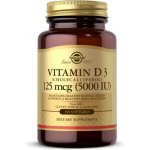 Solgar Vitamin D3 5000 IU 100 softgel kapslí – Hledejceny.cz