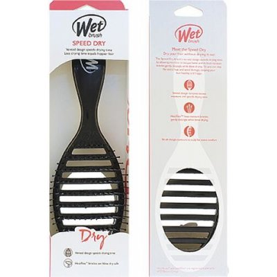 Wet Brush Speed Dry kartáč na vlasy Black – Zboží Mobilmania