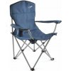 Zahradní židle a křeslo Divero 35104 Skládací kempingová židle XL - modrá
