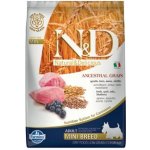 N&D Low Grain DOG Adult Mini Lamb & Blueberry 3 x 7 kg – Zboží Mobilmania
