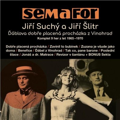 Semafor - Komplet 9 Her Z Let 1965-1970 CD – Zboží Mobilmania