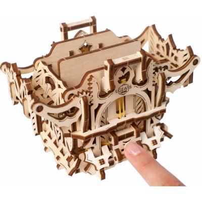 Ugears 3D puzzle Karetní box 65 ks – Zboží Mobilmania