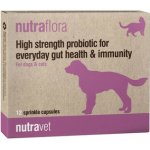 Nutravet Nutraflora pro psy a kočky 12 kapslí – Hledejceny.cz